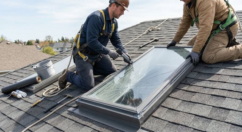 Skylight Glass Repair in Bellevue, WA