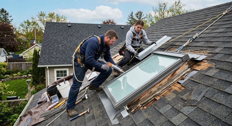 Skylight Leak Repair in Gig Harbor, WA