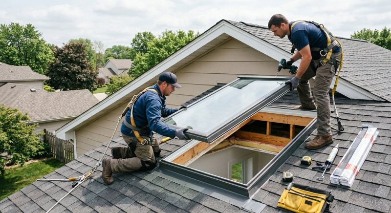 Vented Skylight Installation in Tacoma, WA