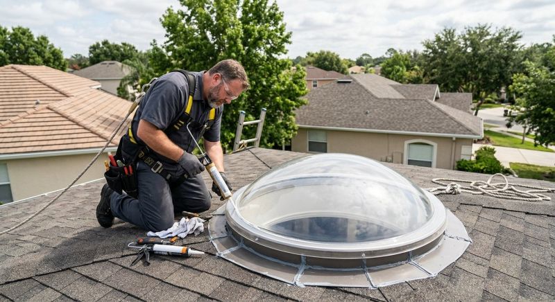 Dome Skylight Repair in Gig Harbor, WA