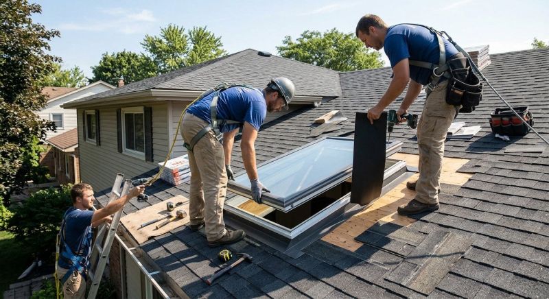 Roof Skylight Installation in Napa, CA